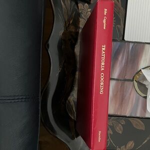 Red Trattoria Cooking Book by Biba Caggiano. Original Edition